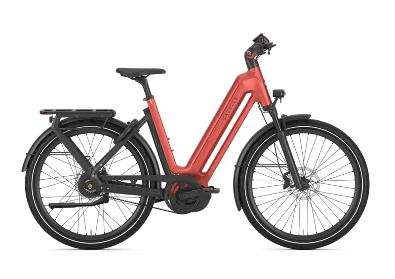Gazelle Eclipse C380+ Low-Step E-Road Bike In Metallic Orange