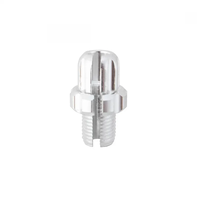 Sunlite 10mm Barrel Adjuster Lockring for MTB/BMX Levers in Silver