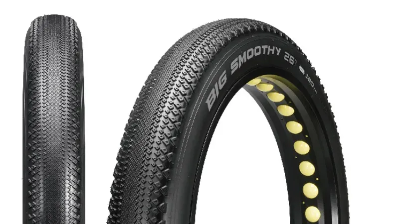 Arisun Big Smoothy 26x3.5-inch All Terrain Fat Tire in Black