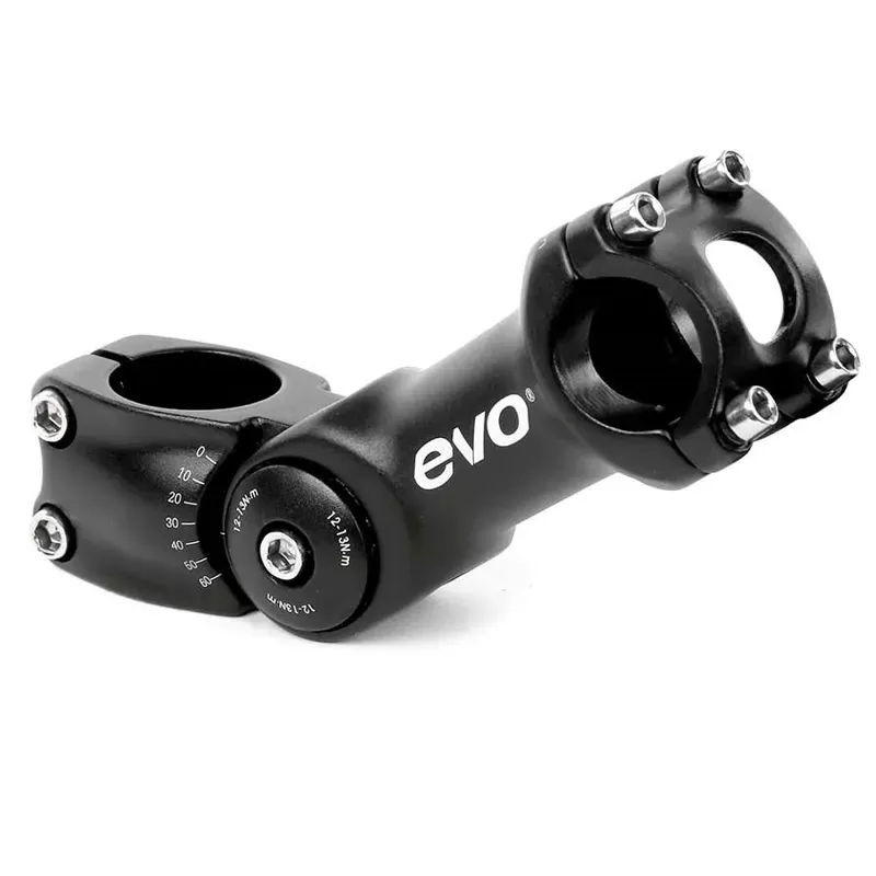 Evo Compact 125mm Bicycle Stem in Black