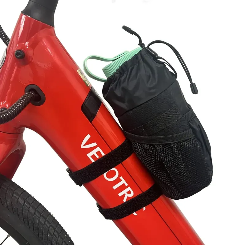 Bikase Stuffie Handlebar/Frame Bag in Black-3