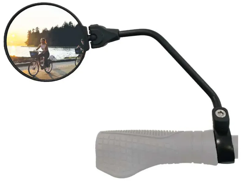 Hafny HF-M958S-FR011 HD Glass Left Hand Lens Mirror in Black
