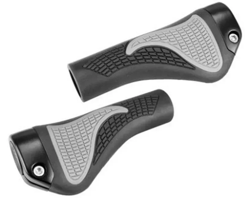 Hafny HF100 Ergonomic TRP Grips w/ Alloy Clamp in Black