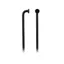 CN Stainless Steel 12g 126mm Single Spoke w/o Nipple in Black