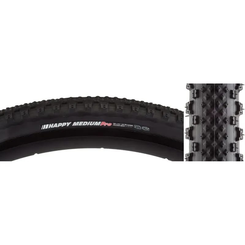 Kenda Happy Medium 700x32 Pro Tire in Black