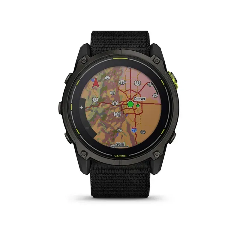 Garmin Enduro 3 Watch in Black-2
