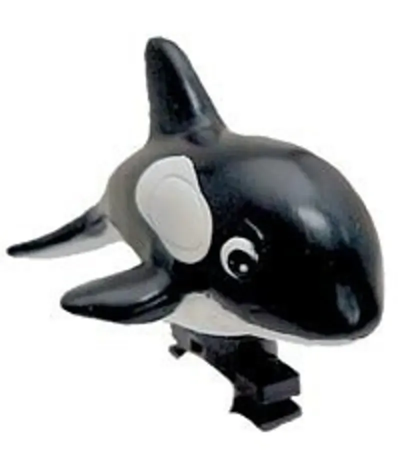 Co-Union Cb-4022 Orca Horn Bicycle Bell in Black/White