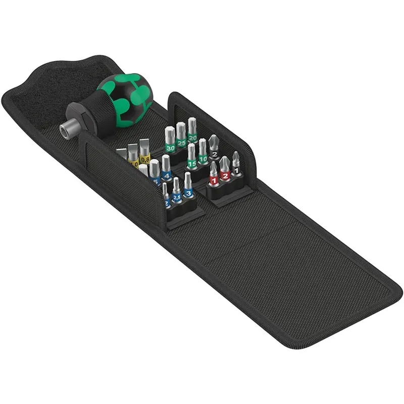 Wera Kraftform Kompakt Stubby 1 Screwdriver in Black