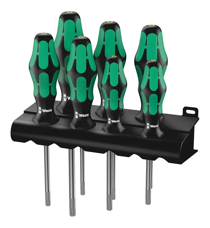 Wera 367/7 HF Torx Set in Green