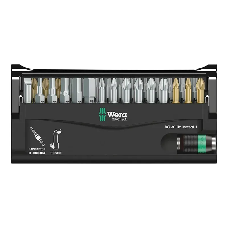 Wera Bit-Check 30 Universal 1 Kit in Black-1