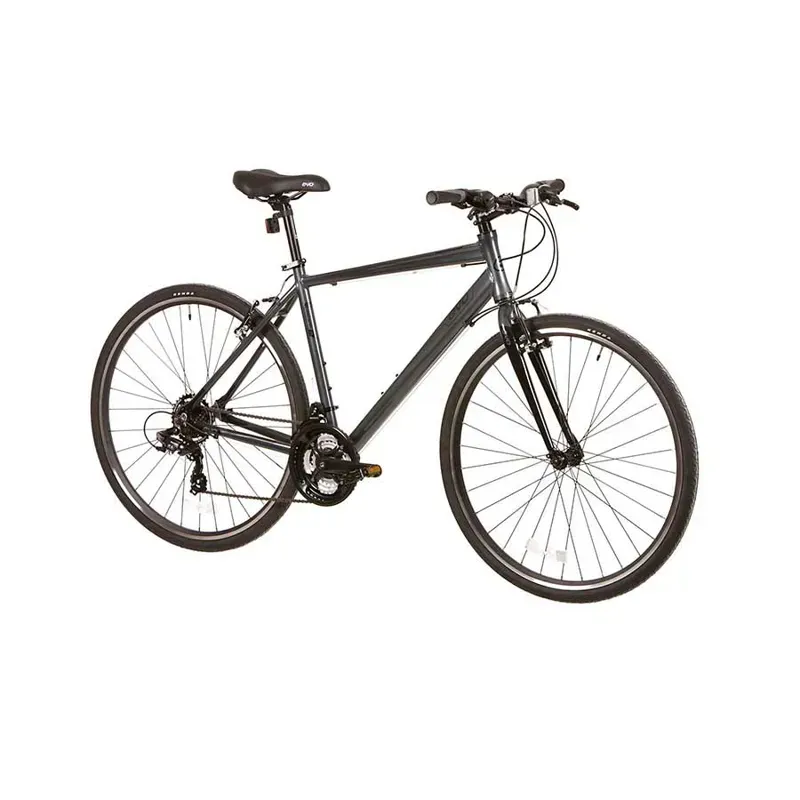 Evo Grand Rapid 3 Hybrid Bike in Twilight Gray-2