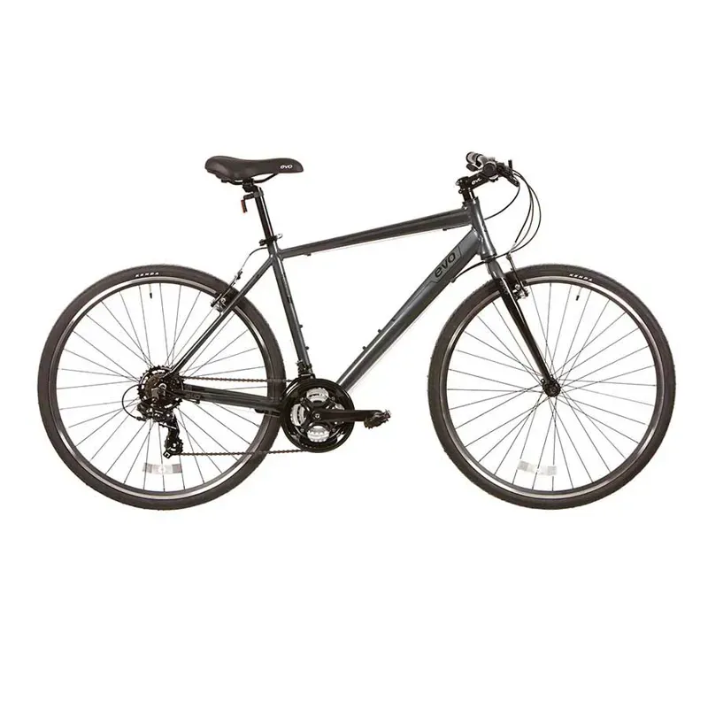 Evo Grand Rapid 3 Hybrid Bike in Twilight Gray-3