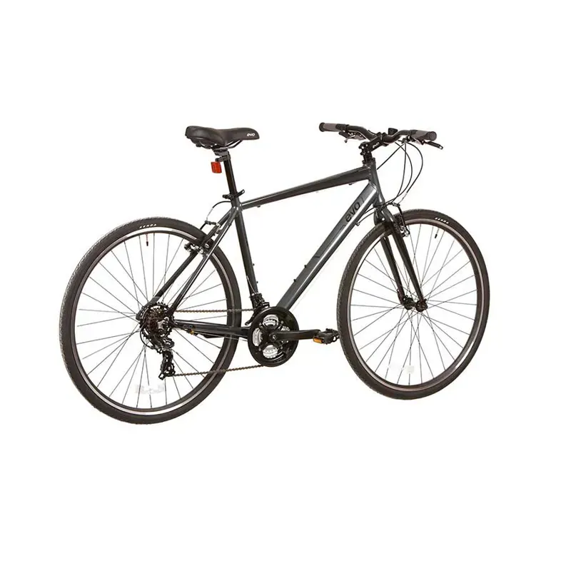 Evo Grand Rapid 3 Hybrid Bike in Twilight Gray-4