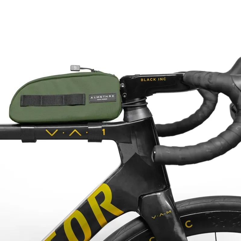 Almsthre Top Tube Bag in Hunter Green