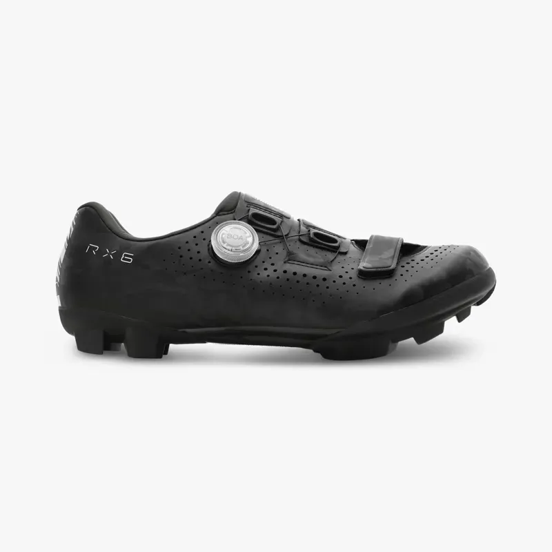 Shimano SH-RX600 Wide Cycling Shoes in Black