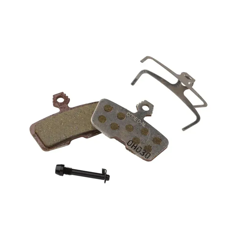 Avid Code 2011+ Organic Steel Disk Brake Pads w/Guide in Silver