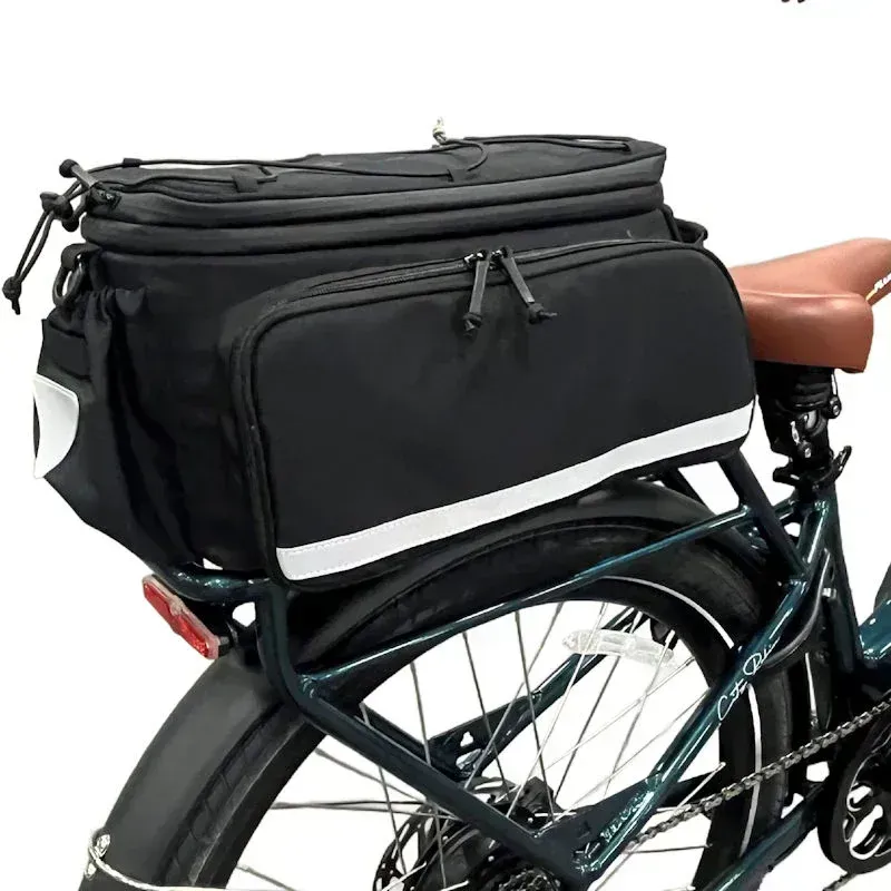 Bikase Big Poppa Mik Mount Trunk Bag in Black