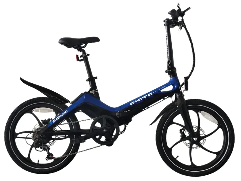 Blaupunkt Fiete 20 Folding eBike 20-inch in Blue/Black