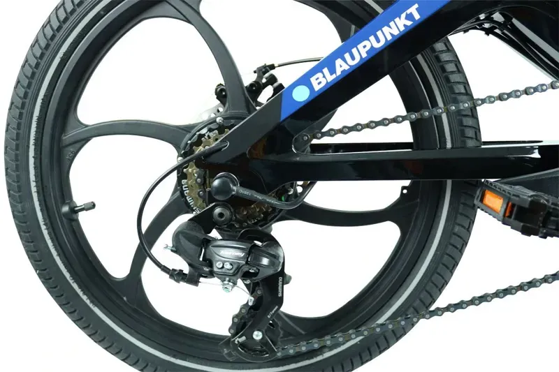 Blaupunkt Fiete 20 Folding eBike 20-inch in Blue/Black-12