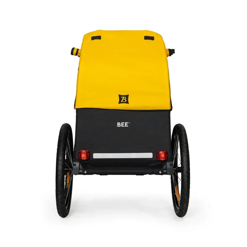 Burley Bee 20in Single Child Trailer in Yellow-8
