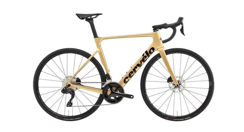 Cervelo Soloist 105 Di2 Road Bike In Gold Dust