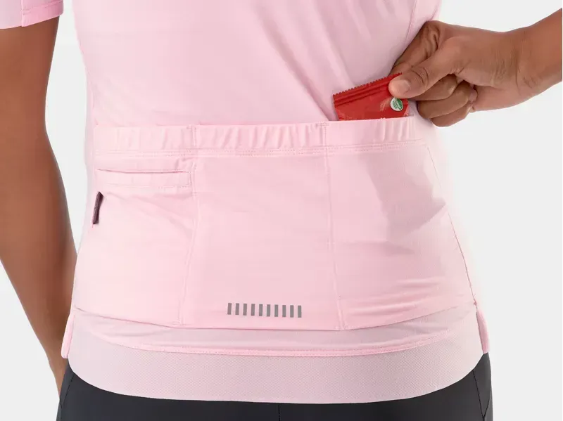 Trek Circuit Women's Cycling Jersey In Blush-3