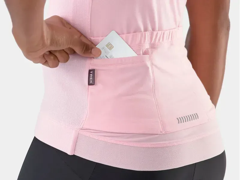 Trek Circuit Women's Cycling Jersey In Blush-4