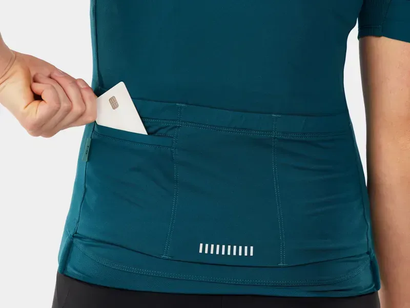 Trek Circuit Women's LTD Cycling Jersey In Juniper/Blue Sage-4
