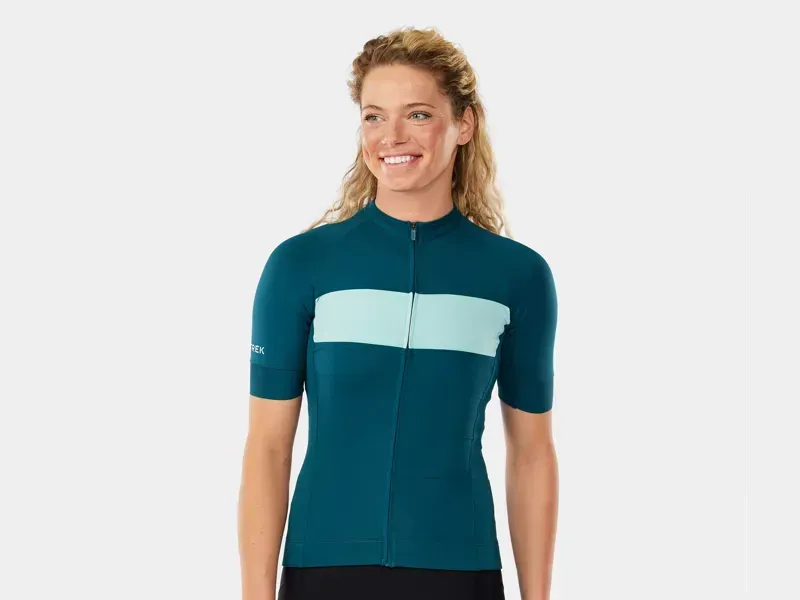 Trek Circuit Women's LTD Cycling Jersey In Juniper/Blue Sage