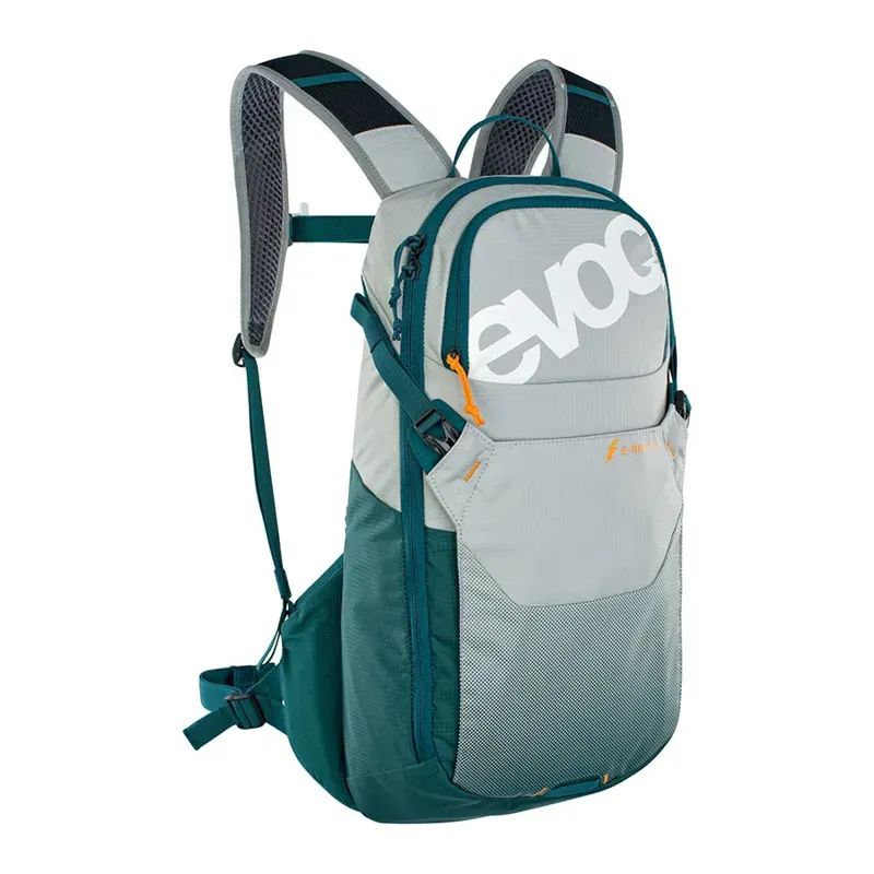 EVOC E-Ride 12 Backpack in Stone/Petrol
