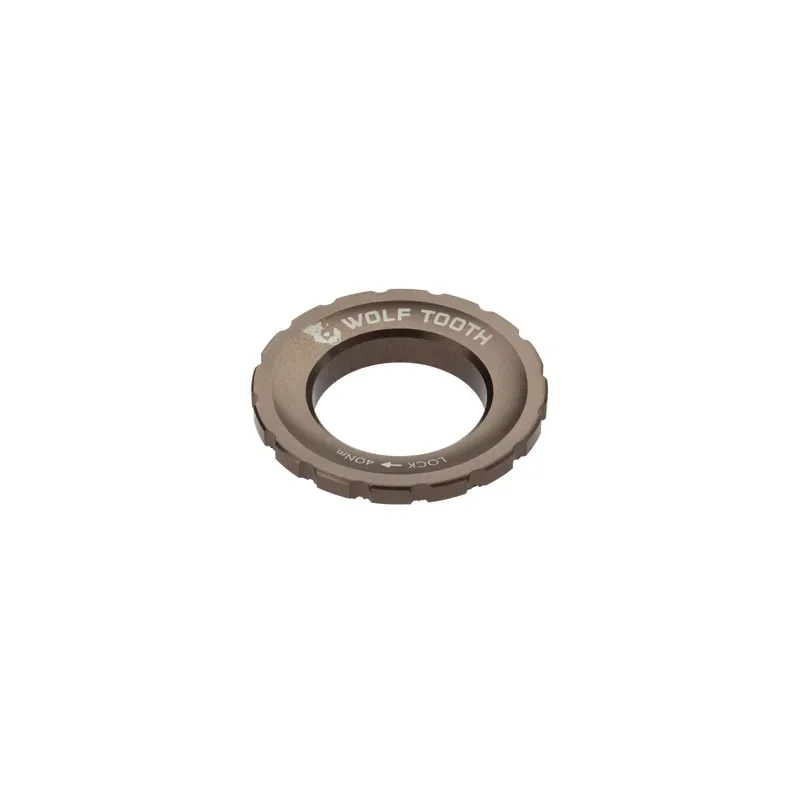 Wolf Tooth Centrelock Rotor Lockring in Espresso