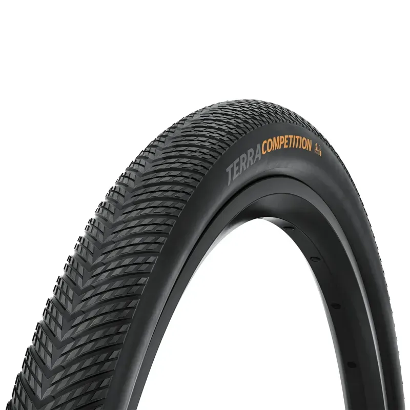 Continental Terra Competition Tire - 700 X 40 Tubeless Folding Black Rapid Race Casing E25 Black 700 x 40-1