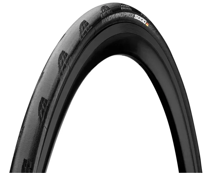 Continental Grand Prix 5000 Tire - 700 x 32 Clincher Black BlackChili Vectran Breaker LazerGrip ACT-1