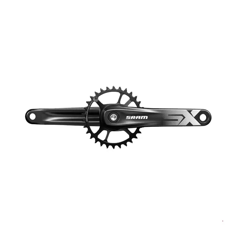 SRAM SX Eagle Boost 148 Crankset - 175mm 12-Speed 32t Direct Mount Power Spline Spindle Interface Black A1 Black-1