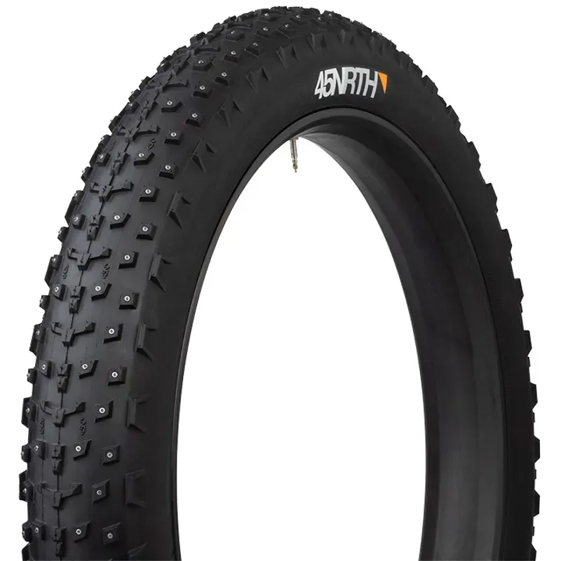 45NRTH Dillinger 4 27.5in Tubeless Folding 120tpi Studded Tire in Black