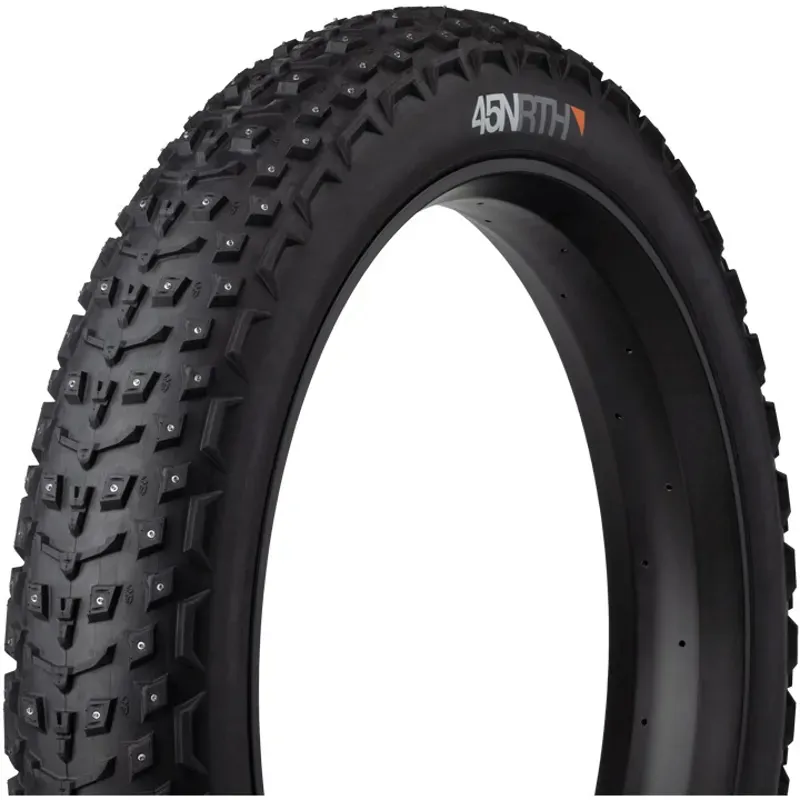 45NRTH Dillinger 5 27.5in Tubeless Folding 120tpi Studded Tire in Black