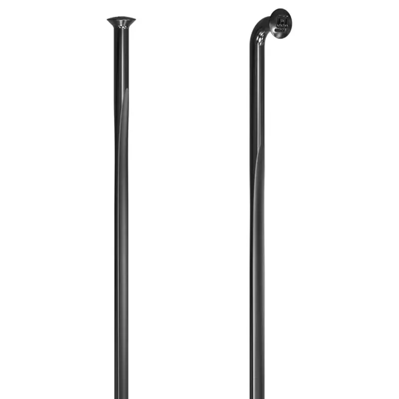 DT Swiss Aerolite 260mm J-Bend Bladed Spoke in Black