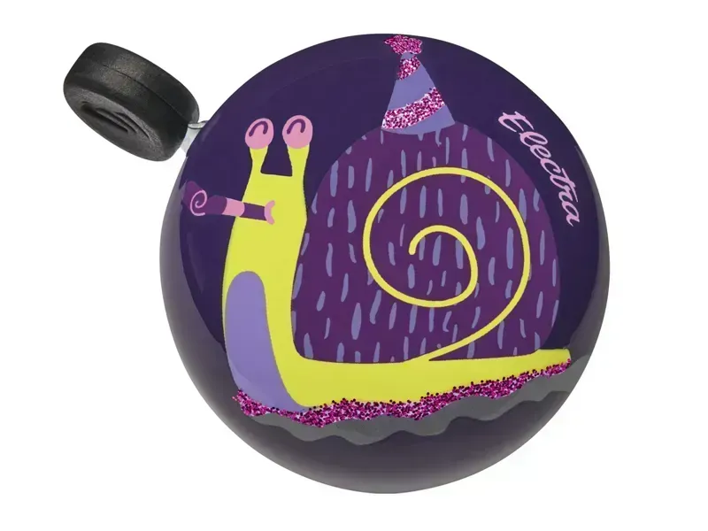 Electra Domed Ringer Party Snail Bike Bell in Purple