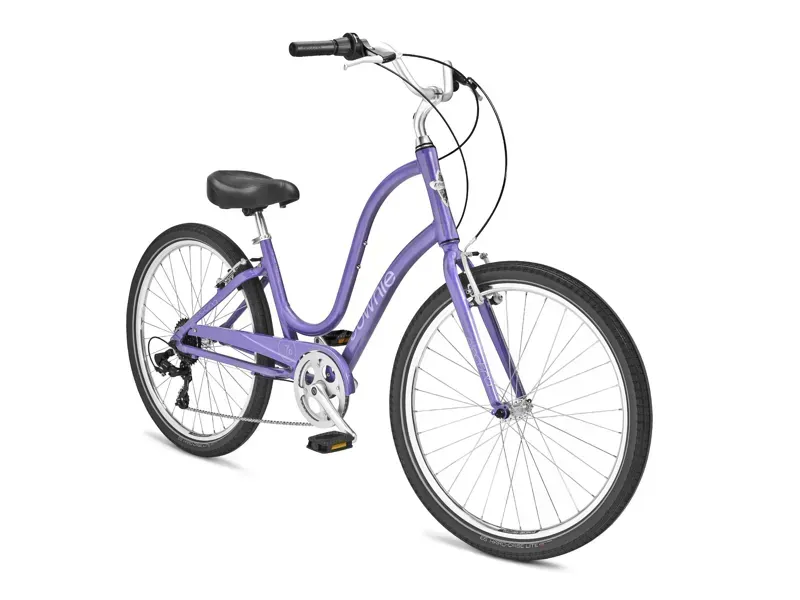 Electra Townie Original 7D Step-Thru 26 Matte Violet-1