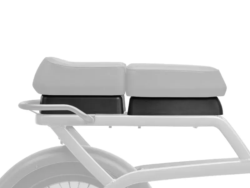 Electra Ponto Go! Saddle Riser with Hardware in Black-3