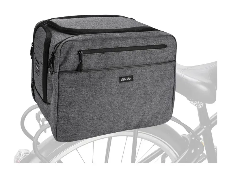 Electra Trunk Rear Rack Bag in Heather Charcoal Gray-1