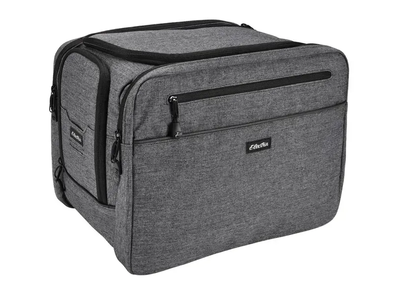 Electra Trunk Rear Rack Bag in Heather Charcoal Gray
