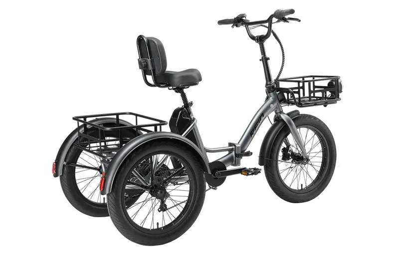 Reid eTrike Bikes in Gray-2