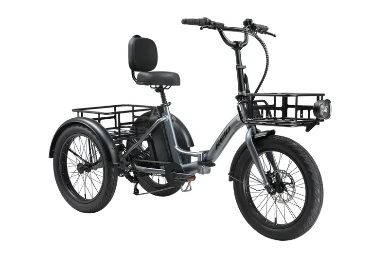 Reid eTrike Bikes in Gray-1