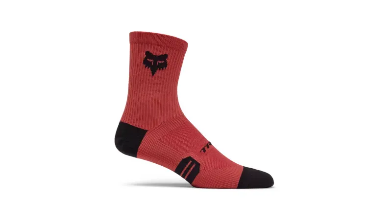 Fox Racing x Trek Ranger Mountain Bike Socks in Red