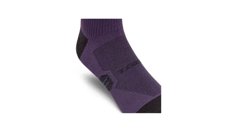 Fox Racing x Trek Ranger Mountain Bike Socks in Dark Purple-2