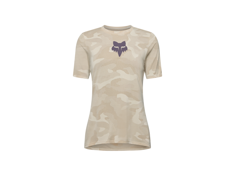 Fox Racing x Trek Women's Ranger Mountain Bike Jersey in Tan