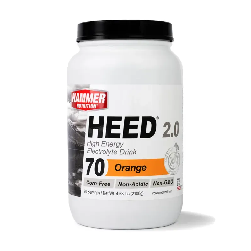 Hammer Nutrition HEED 2.0 70-serving Electrolyte Drink - Orange