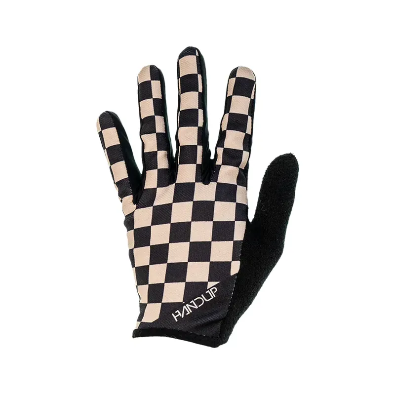 Handup Most Days Gloves in Checkered Black/Tan