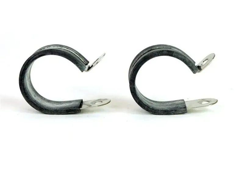 Jandd 1 3/8in Rubber Coated Clamps in Black